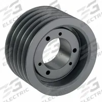 APPROVED VENDOR V-Belt Pulley: 5V670, 5 Groove, 6.7 in OD, Bushed Bore, SF, For 5V/5VX Belt Section (MPN 55V670SF). Key specifications — Pulley Industry Number: 5V670; Pitch Diameter: 6.7 in (5V); For Belt Section (broad, with similar types): 5V or 5VX.