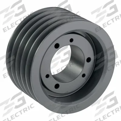 APPROVED VENDOR V-Belt Pulley: 5V670, 5 Groove, 6.7 in OD, Bushed Bore - Bushed-Bore Cast-Iron Wedge V-Belt Pulleys