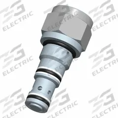 BUCHER HYDRAULICS Cartridge Valve: Screw-In, Screwdriver Adjustment, C08-25 Valve Cavity Size, POCI (MPN POCI-08-N-F-0-030). Key specifications — attr1012059: POCI-08-N-F-0-030; attr1250696: POCI; attr1011660: Nitrile; attr1011632: Screwdriver; attr1011635: BUCHER HYDRAULICS; attr1011636: Steel; attr1011644: C08-25.