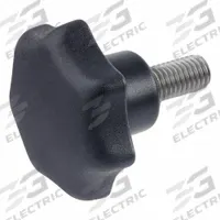 JW WINCO Plastic Hand Knobs w/Stainless Stud; Plastic Star Knobs w/Stainless Stud: 7 Point (MPN 6336.5-ST-40-M8-20). Key specifications — Brand: JW WINCO.