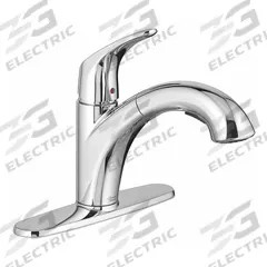 AMERICAN STANDARD Low Arc Kitchen Faucet: Colony Pro, Cast Brass, Single-Post, Deck, Chrome, Metal (MPN 7074100.002). Key specifications — Series: Colony Pro; Brand: AMERICAN STANDARD.