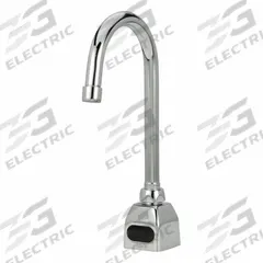 ZURN Bathroom Sensor Faucet: AquaSense®, Brass, Chrome Finish, Single-Post, Battery, Aerated, NPSM (MPN Z6920-XL-CP4). Key specifications — Brand: ZURN; Includes: 4 in Cover Plate; Series: AquaSense®.