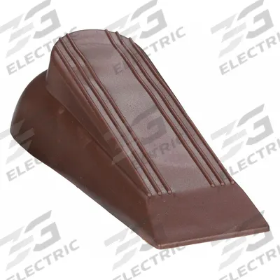APPROVED VENDOR Door Wedge: 5 1/8 in Lg, 2 in Wd - Wedge Door Holders