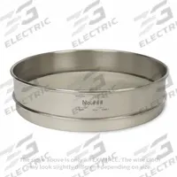 ADVANTECH Standard Stainless Steel Cloth Test Sieve: Stainless Steel, 12 in Outside Dia, 3 in Ht (MPN 1-3/4"SS12I). Key specifications — Screen Material: Stainless Steel; Brand: ADVANTECH; Frame Material: Stainless Steel; Standards: ASTM E11; US Standard Screen Size: 1.75 in.