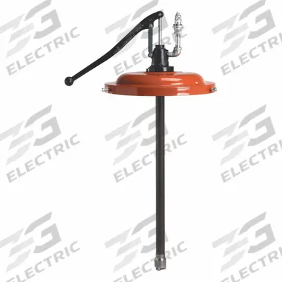 LINCOLN Hand Pump: Lever Action, Pump with Nozzle, 1 oz per stroke - Lever Handle Grease Drum Pumps
