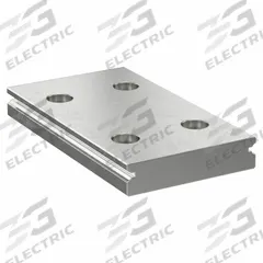 Guide Rail: 15WB, 70 mm Overall Lg, 42 mm Overall Wd, 9.5 mm Overall Ht, Stainless Steel (MPN SEBS-15WB-70). Key specifications — Brand: NB; Size: 15WB; Nominal Rail Size: 15 Wide.