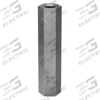 APPROVED VENDOR Standoff: Metric, Female x Female, Hex, Steel, Not Graded, Zinc-Plated, 6H, 100 PK (MPN M11396.030.0025). Key specifications — Thread Style: Partially Threaded; Brand: APPROVED VENDOR.
