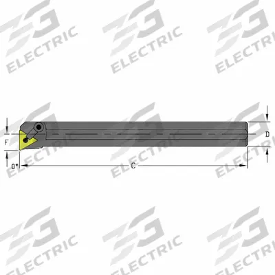 ULTRA-DEX USA Indexable Boring Bar: S24U MTFNR4 (MPN 957-000-435) - Indexable Boring Bars