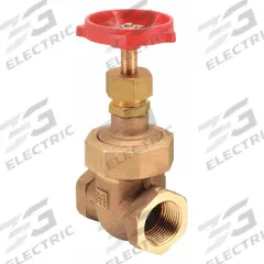 MILWAUKEE VALVE Gate Valve: 1 in, Bronze, Non-Rising, FNPT x FNPT, 400 psi Max. Pressure (CWP) (MPN 1176 1"). Key specifications — Wedge Material: Bronze; Brand: MILWAUKEE VALVE; Bonnet Material: Bronze.