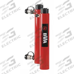 BVA HYDRAULICS Hydraulic Ram: Double Acting, 10 ton Nominal Capacity, 12 in Nominal Stroke Lg, Steel (MPN HD1012). Key specifications — attr98927: BVA HYDRAULICS.