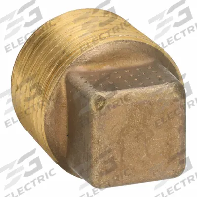 PARKER Plug: Plug, 1/2 in, NPT Threaded, 1,000 psi, 1 1/16 in Lg - Threaded High-Pressure Pipe Fittings