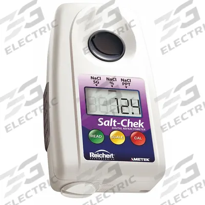REICHERT Refractometer: Sodium Chloride (NaCI)/Sodium Chloride Specifc Gravity, Auto - Digital Handheld Refractometers
