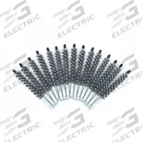 GOODWAY Tube Brush: Threaded Connection, Nylon, 3/8 in to 3/8 in, 1/4"-28 Male, 830YH8/830YH9, 15 PK (MPN SGB-050). Key specifications — Bristle Material: Nylon; Compatible Grainger Part Number: 830YH9; Brand: GOODWAY; Spiral Type: Single Spiral; For Tube Type: Smooth Bore.
