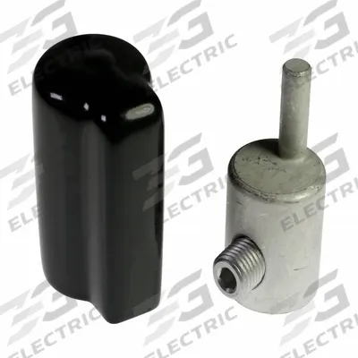 BURNDY 1/0 AWG OFFSET AL MECH PIN ADAPTOR: 2 AWG Pin Size - Pin Terminal Compression Adapters