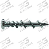 Wall Anchor Screw: 1/4 in Dia, 1 1/2 in Overall Lg, Steel, Pan, Phillips, Steel, Plain, 100 PK (MPN 02275-PWR). Key specifications — Screw Size: 1-1/2 in; Compatible Material: Concrete; Material Grade/Class: 1018; System of Measurement: Inch; Wall Anchor Type: Self-Threading Anchor; Brand: DEWALT; Anchor Type: Screw; Finish Type: Plain.