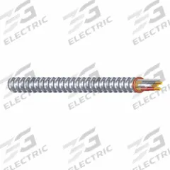 SOUTHWIRE Metal Clad Cable: 12 AWG, 3 Conductors, Copper, 25 ft, Aluminum, Std, THHN/THWN (MPN 61023221). Key specifications — Brand: SOUTHWIRE.