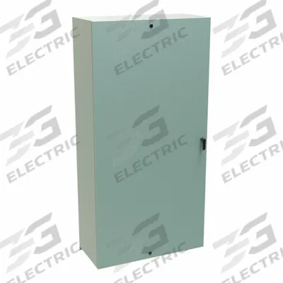 HAMMOND Electrical Enclosure: Steel, 72 in x 36 in x 16 in, NEMA 12/3R/4, Solid Cover - Steel Washdown Enclosures