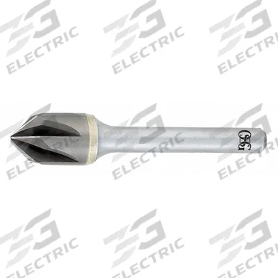 OSG Countersink: 90°, 6 Flute, 3/8 in Body Dia - Smooth-Finish Six-Flute Countersinks