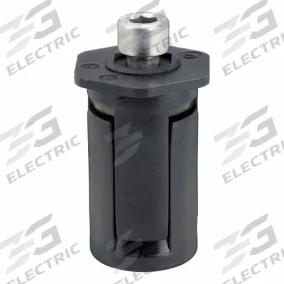 APPROVED VENDOR Bolt-Hole Caster Expanding Mounting Stem: 2 1/2 in Stem Lg, Stainless Steel - Bolt-Hole Caster Expanding Mounting Stems for Round Tubing