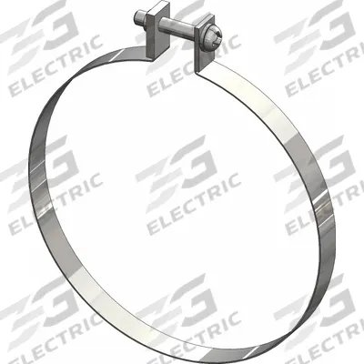 SMC Air Cylinder Sensor Mounting Hardware: Fits 100 mm Bore Dia, Nylon, BAF-10S - Autoswitch Bands
