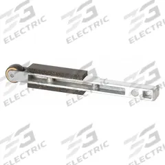 SPEEDAIRE Contact Arm: 1/2 in Belt Wd, 24 in Belt Lg, Speedaire Series, 5/8 in Wheel Dia, Radiused (MPN 33RJ27). Key specifications — attr1320326: 31XG57; attr1320321: Radiused; attr1320325: 33RJ27; attr1320329: SPEEDAIRE; attr1320328: Yes.