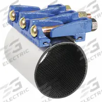 SMITH-BLAIR Repair Clamp: For 2 in Pipe, 7.5 in Overall Lg, 304 Stainless Steel (MPN 22600023807000). Key specifications — Brand: SMITH-BLAIR; Bolt Material: Steel; Maximum Operating Pressure: 150 psi; Maximum Vacuum Pressure: 10 psi; Gasket Material: Nitrile Rubber.