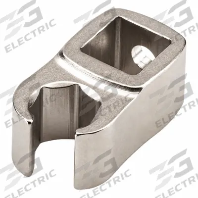 TEKTON Crowfoot Wrench: Steel, Satin Nickel, 3/8 in Drive Size, 9 mm Head Size - Metric Flare Nut Crowfoot Wrenches