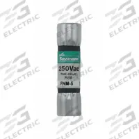 BUSSMANN Fuse: FNM Series, Midget, Time-Delay, 5 A, 250 V AC, 13/32 in x 1 1/2 in, Non-Indicating (MPN FNM-5). Key specifications — Series: FNM; Brand: BUSSMANN.