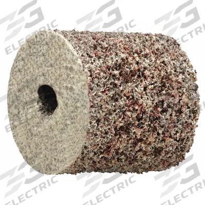 SCOTCH-BRITE Unitized Wheel: 1 1/2 in Dia x 1/8 in W, 3/16 in Arbor Hole, Aluminum Oxide - Deburring Wheels for Carbon Steel & Soft Metals