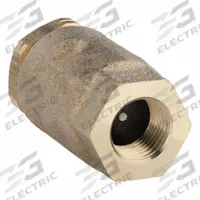 WATTS Check Valve: Disc, Inline Valve Body, 3/8 in Pipe Size, FNPT x FNPT, Copper Silicon Alloy, NPT (MPN LF601-3/8). Key specifications — Brand: WATTS.