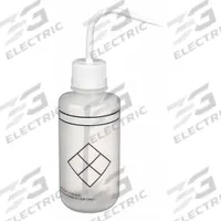 APPROVED VENDOR Wash Bottle: 500 mL, Write-On, White, Narrow, Std Spout Spout, White, 75 mm Body Dia (MPN 24J919). Key specifications — Closure Color: White; Vented/Nonvented: Nonvented; Body Color: White; Brand: APPROVED VENDOR; Imprinting Group: No Imprinting or Write On.
