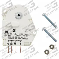 WHIRLPOOL Timer: Mfr Part # 2183400. Key specifications — Product Type: Defrost Timer Assembly; Manufacturer Part Number: 2183400; Brand: WHIRLPOOL.