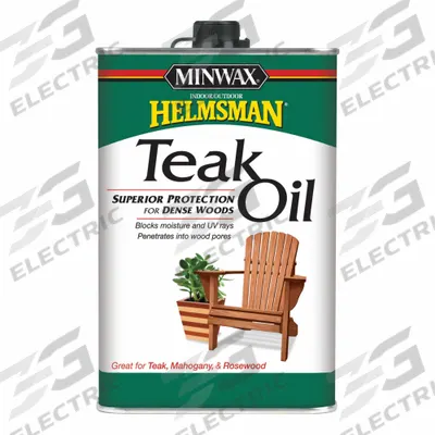MINWAX Sealer: Finish, Exterior/Interior, Oil, 1 qt Container Size, Wood, Clear - Wood Sealers & Finishes