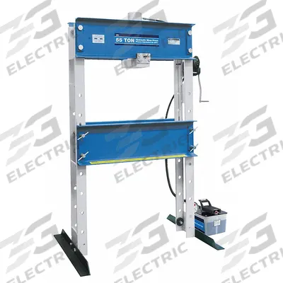 OTC Hydraulic Press: Air, H-Frame, 55 ton (MPN 1847). Key specifications — attr1088151: OTC. - Air-Operated H-Frame Hydraulic Presses