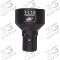 INGERSOLL RAND Impact Socket: SAE, 1 1/16 in Socket Size, 6-Point, Std, 1 29/32 in Overall Lg (MPN DXS2SH1-116). Key specifications — attr1215501: INGERSOLL RAND; attr1215515: Manganese Phosphate; attr1215518: 1-1/16 in.