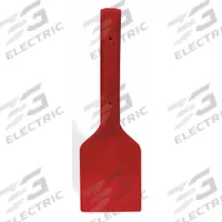 Scraper: Scraper, Non-Sterile, LDPE, 16 in Overall Lg, 5 in Overall Wd, 10 in Handle Lg, Red (MPN F36830-0000). Key specifications — Product Type: Scraper; Standards: FDA Compliant; Brand: APPROVED VENDOR; Color: Red.