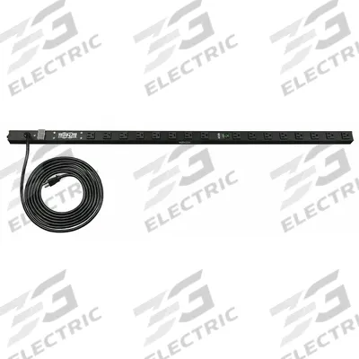TRIPP LITE Power Distribution Unit: 120V AC, 13 Outlets, NEMA 5-15R, Non-Metered, Front Facing - Standard Power Distribution Units