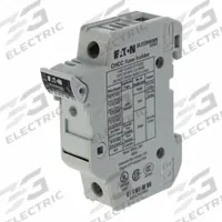 BUSSMANN Fuse Block: Finger-Safe, 1 Pole, DIN Rail Mounting, Box Lug Termination (MPN CHCC1DI-48U). Key specifications — Brand: BUSSMANN.