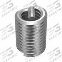 APPROVED VENDOR Helical Insert: Tanged Tang Style, Screw-Locking, M5-0.80 Thread Size, Plain, 10 PK (MPN 3520-5.00X2.0DSL). Key specifications — Material Grade/Class: 18-8; Thread Direction: Right Hand; STI Tap Size: M5-0.80; Compatible Material: Metal; System of Measurement: Metric; Brand: APPROVED VENDOR; Tensile Strength: 200,000 psi; Thread Type: Coarse.
