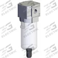 SMC Compressed Air Filter: Water Separator, 3/8 in NPT, 0.3 micron, 38.9 cfm, Plastic Bowl, AFM (MPN AFM40-N03D-Z-D). Key specifications — attr110055: AFM; attr110008: SMC.