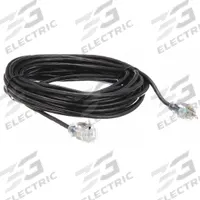 APPROVED VENDOR Extension Cord: Outdoor Use, 50 ft Lg, Outlet, 5-15P, 16/3, SJTW, Black, 125V AC (MPN 21RJ51). Key specifications — Brand: APPROVED VENDOR; Temperature Rating: -40° to 167°F; NEMA Plug Configuration: 5-15P.