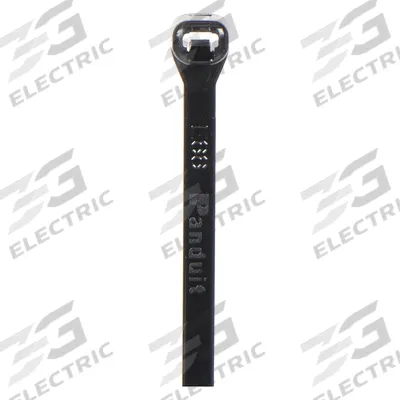 PANDUIT Cable Tie: 4 1/2 in Nominal Lg, 1 in Nominal Max. Bundle Dia., 0.12 in Wd - All Purpose Nylon Cable Ties