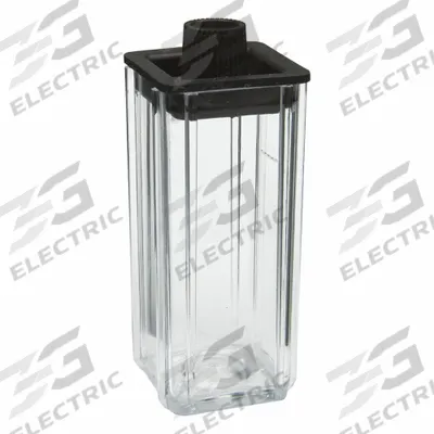 APPROVED VENDOR Vial: Polystyrene, 9.9 in Body Dia, Black - Plastic Lab Vials