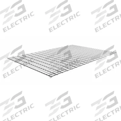 NASHVILLE WIRE Decking: 72 in x 48 in, 500 lb Load Capacity, Steel, 5 ga Decking, Gray - Wire Decking for Boltless Shelving