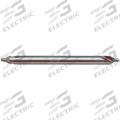 KEO Center Drill: Plain Type, #1, 60°, 5 in Overall Lg - Plain-Tip Center Drills