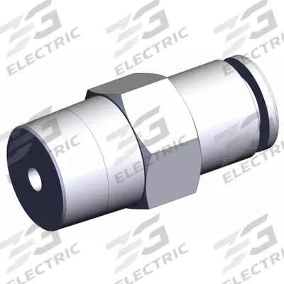 SMC Pneumatic Check Valve: Male Connector, NBR - Pneumatics