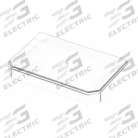 OHAUS Cover: 4 7/8 in Overall Lg, 3 1/4 in Overall Wd, Block Cover, Plastic, Hardware (MPN 30400252). Key specifications — Brand: OHAUS; Includes: Hardware; Material: Plastic; Product Type: Block Cover.