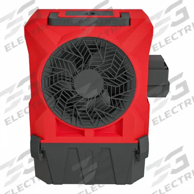 HESSAIRE Portable Evaporative Cooler: 400 sq ft, 115V AC - Portable Evaporative Coolers