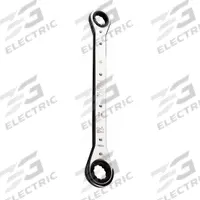 PROTO Box End Wrench: Chrome, 15 mm_17 mm Head Size, 8 in Overall Lg, Std, 0° Head Offset Angle (MPN J1195M-A). Key specifications — attr309490: Chrome; attr309484: No; attr309492: No; attr324928: PROTO.