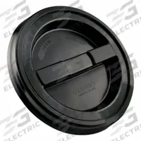 GRAINGER Screw Lid: Screw Top, 12 1/2 in Overall Dia, Black, Plastic, Not NSF Certified (MPN 878HM6). Key specifications — UN Rating Liquids: Not Rated; Brand: GRAINGER; UN Rating Solids: Not Rated; Compatible Grainger Part Number: 878HN8; Material: Plastic; Compatible Manufacturer Model Number: 878HN8.